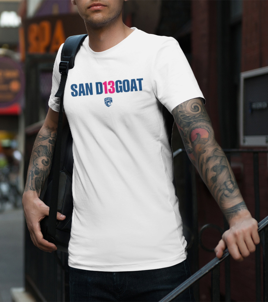 San D13goat San Diego Wave Crest T-Shirt