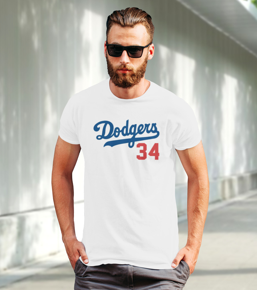 Dodgers 34 Los Angeles Jack Honoring El Toro Fernando Valenzuela T-Shirt