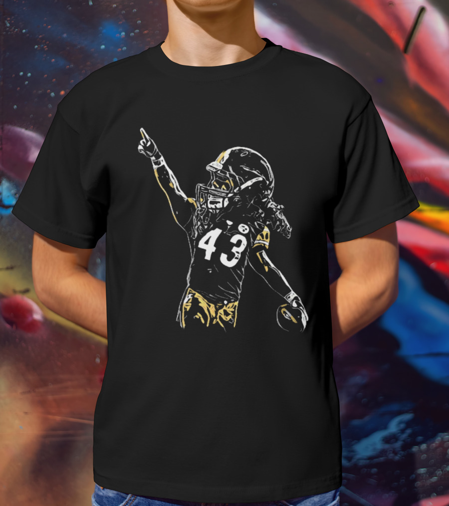 Big Time 43 Pittsburgh Steelers Player T-Shirt