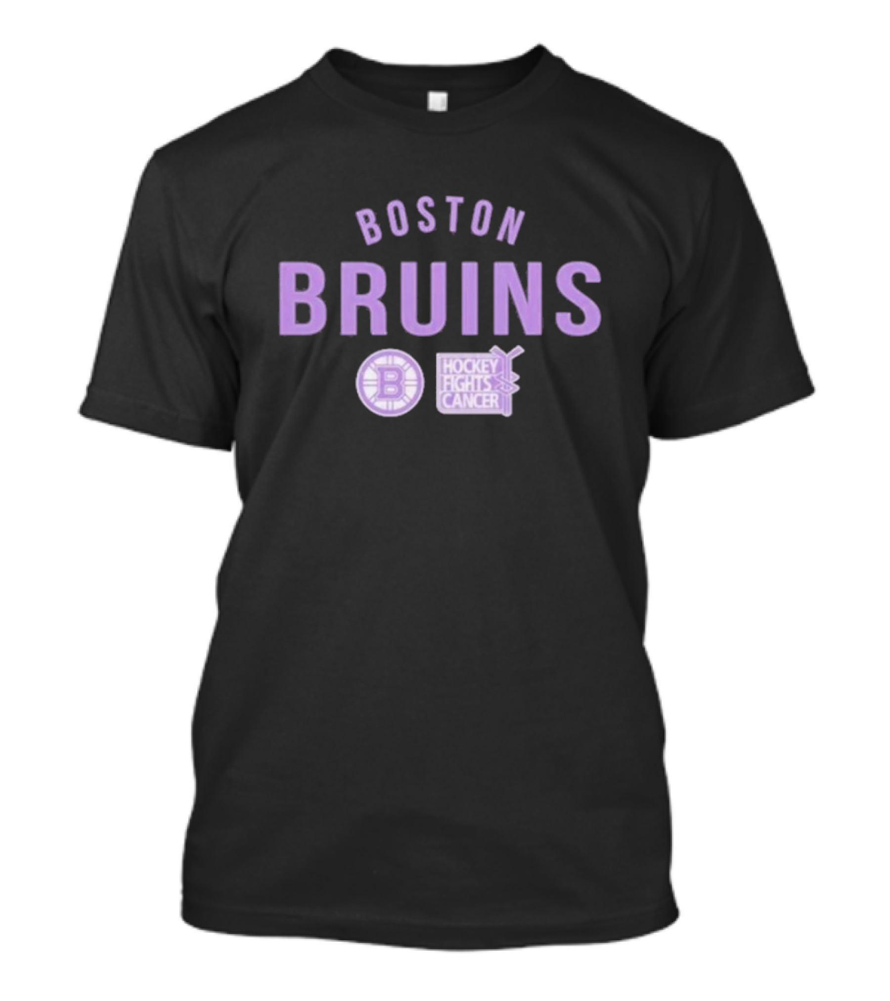 Boston Bruins Hockey Fights Cancer T-Shirt
