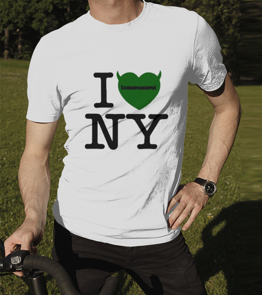 I Love Chromakopia NY Devil Heart T-Shirt