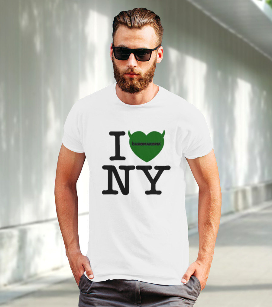 I Love Chromakopia NY Devil Heart T-Shirt