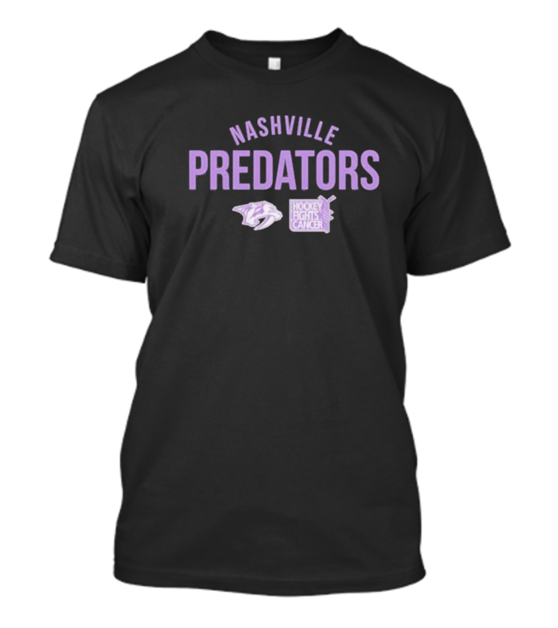 Nashville Predators Hockey Fights Cancer T-Shirt