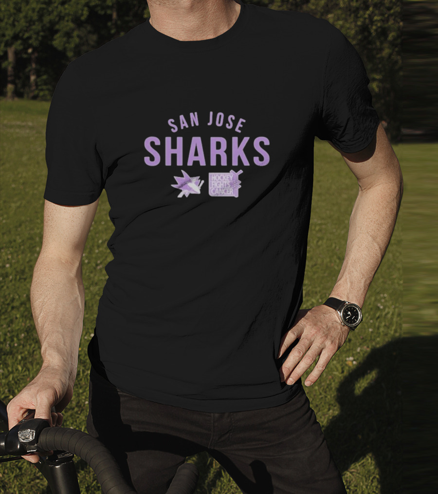 San Jose Sharks Hockey Fights Cancer T-Shirt