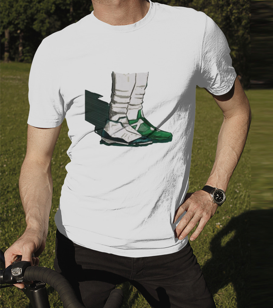 Jalen Hurts Two-Shoes Philadelphia Eagles NFL T-Shirt