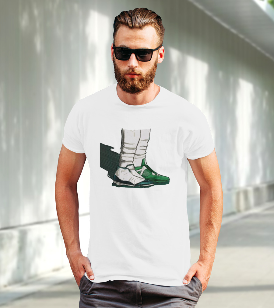 Jalen Hurts Two-Shoes Philadelphia Eagles NFL T-Shirt
