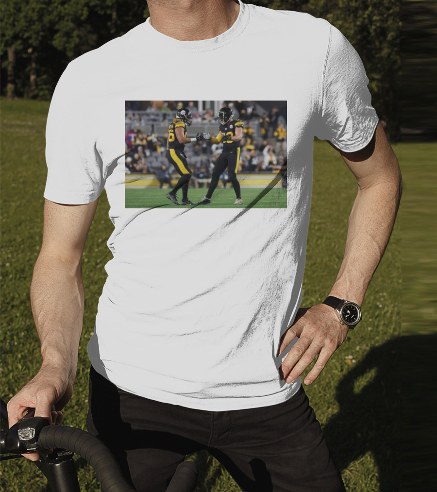 Pittsburgh Steelers T.J. Watt And Alex Highsmith Defensive Edge Duo Dominance T-Shirt