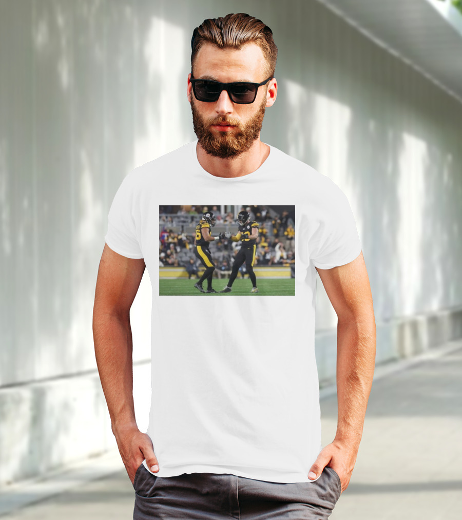 Pittsburgh Steelers T.J. Watt And Alex Highsmith Defensive Edge Duo Dominance T-Shirt