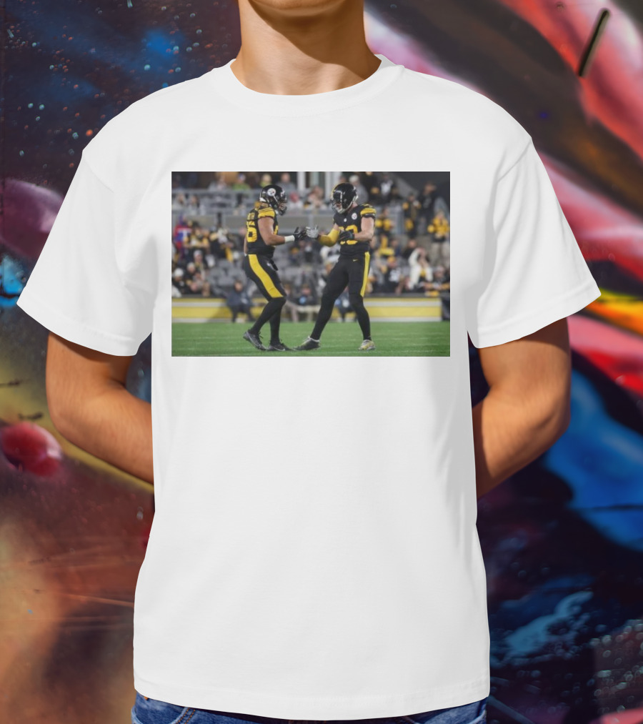 Pittsburgh Steelers T.J. Watt And Alex Highsmith Defensive Edge Duo Dominance T-Shirt