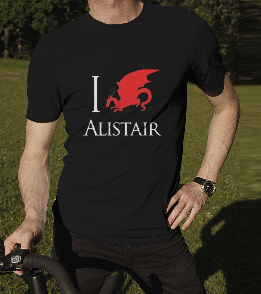 Blondenerd I Alistair Dragon T-Shirt