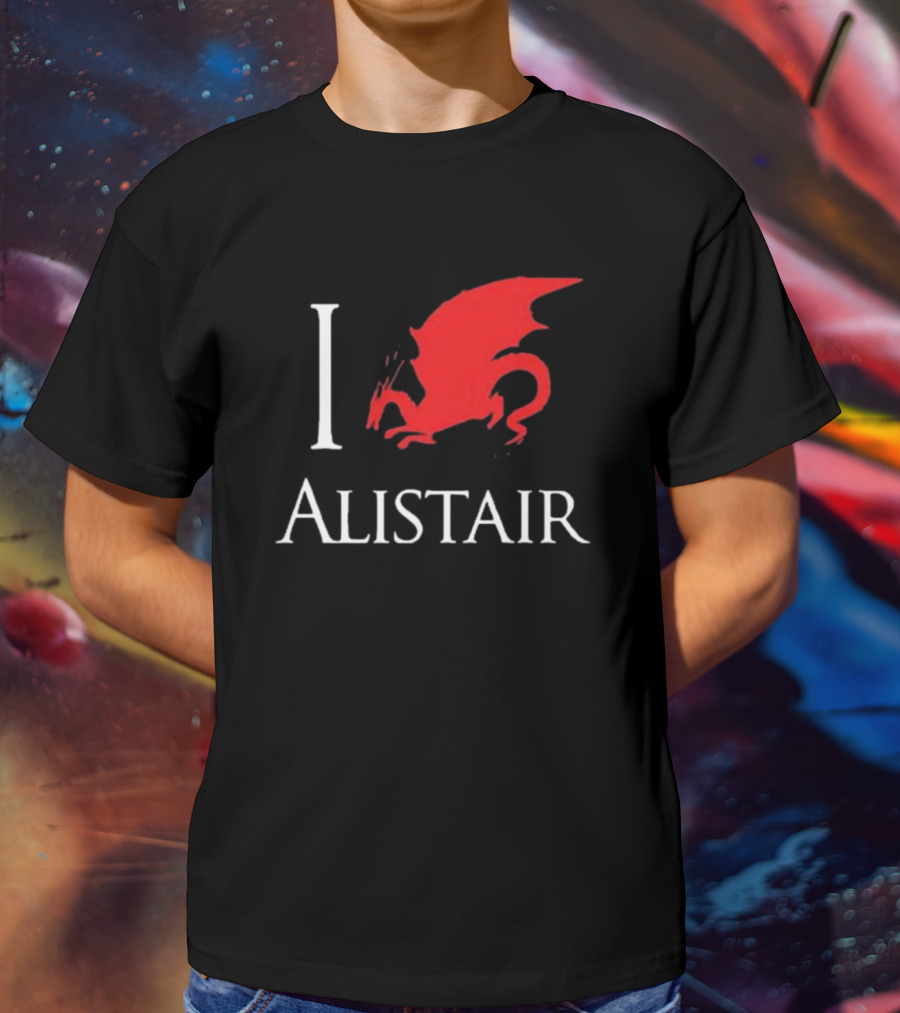 Blondenerd I Alistair Dragon T-Shirt