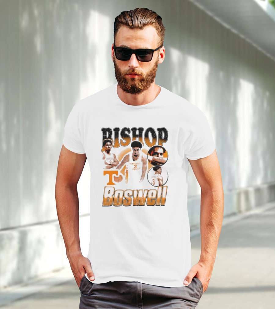 Bishop Boswell Tennessee Vols Basketball Retro 90s T-Shirt