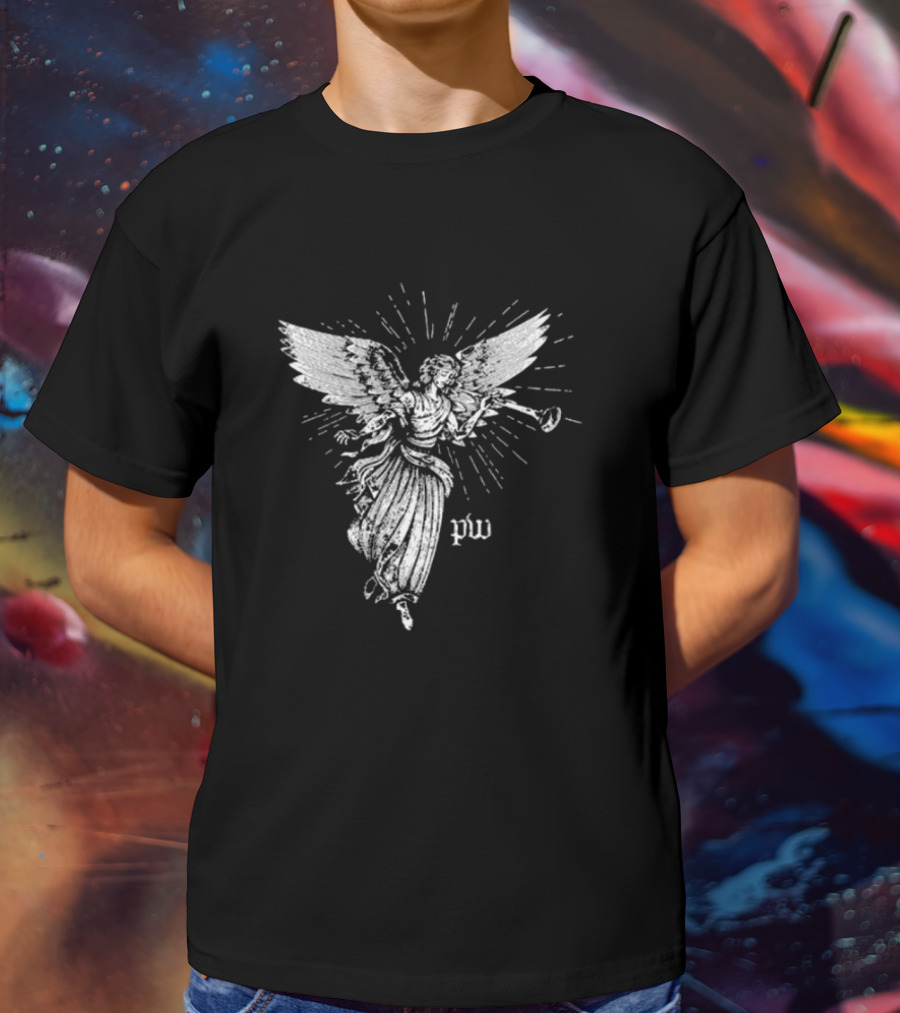 Phil Wickham Angel Christmas Pw T-Shirt