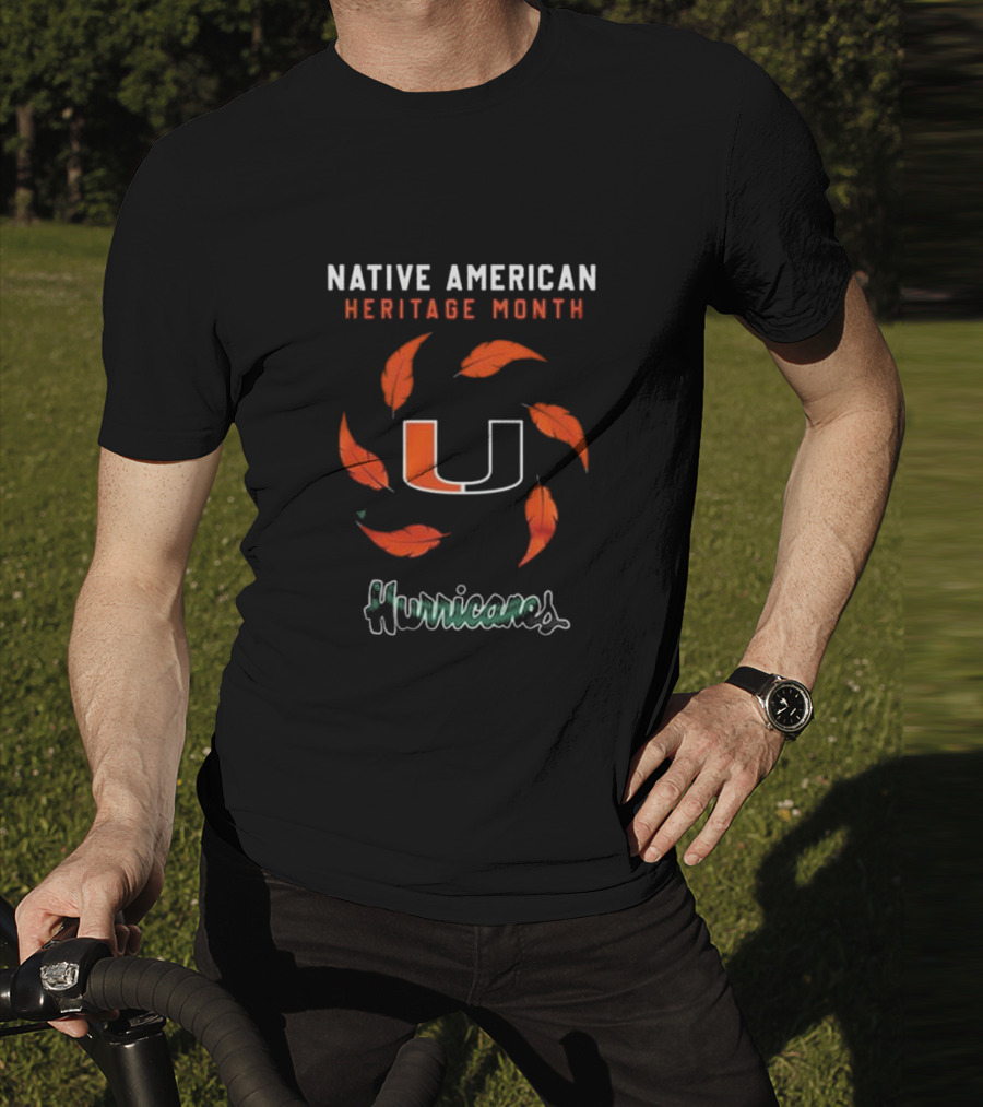 Native American Heritage Month Miami Hurricanes T-Shirt
