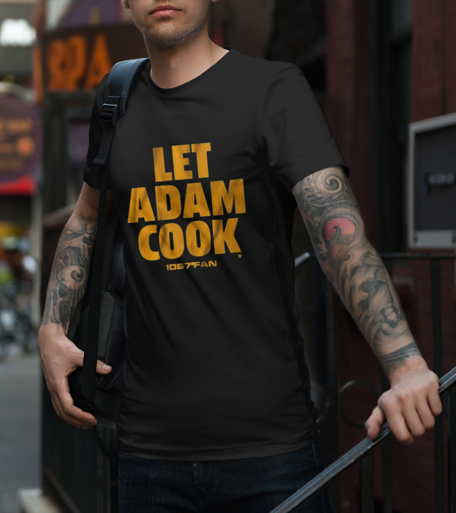 Washington Football 106.7 Fan Let Adam Cook T-Shirt