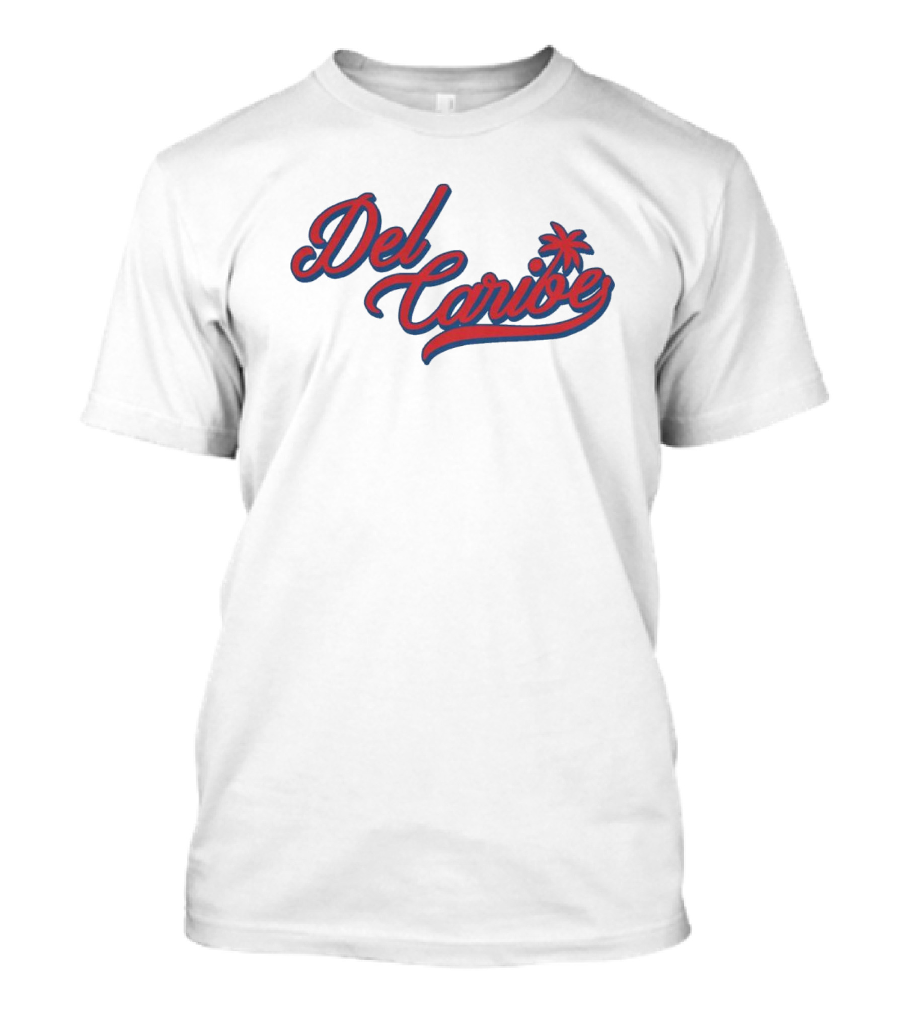 Del Caribe Palm Tree Sports T-Shirt