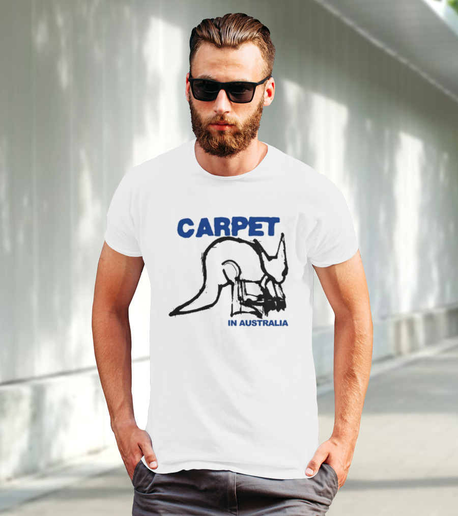 CARPET Kangaroo Sketch In Australia T-Shirt
