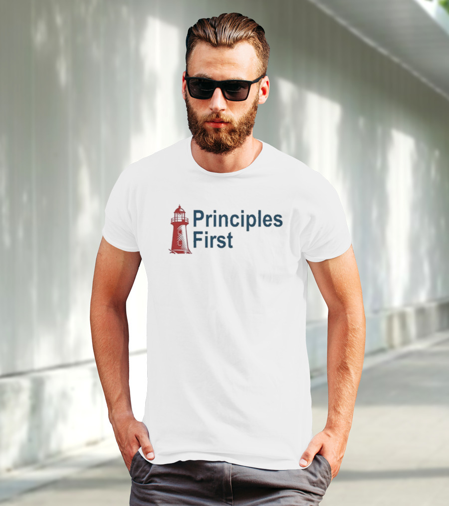 Michael Beck Principles First Lighthouse T-Shirt