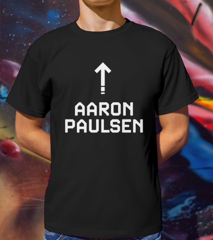 Aaron Paulsen Upward Arrow Logo Heavyweight T-Shirt