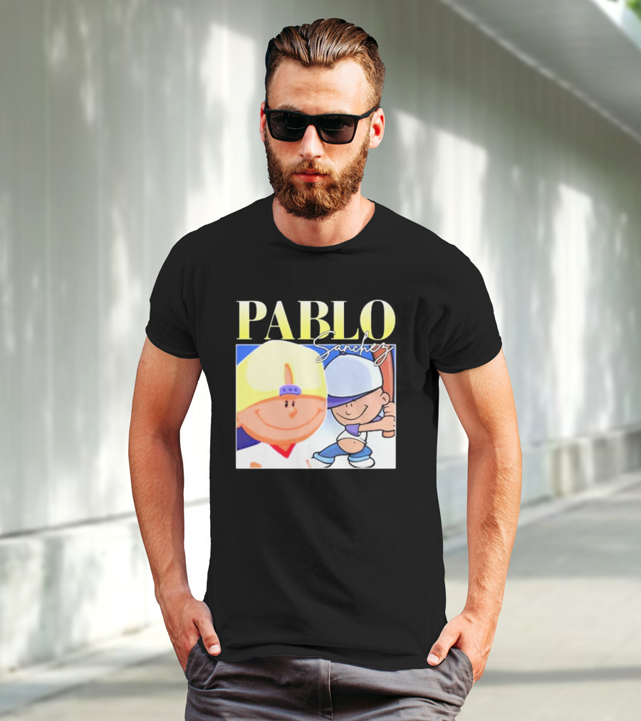 Pablo Sanchez Energy Cartoon Characters Image T-Shirt