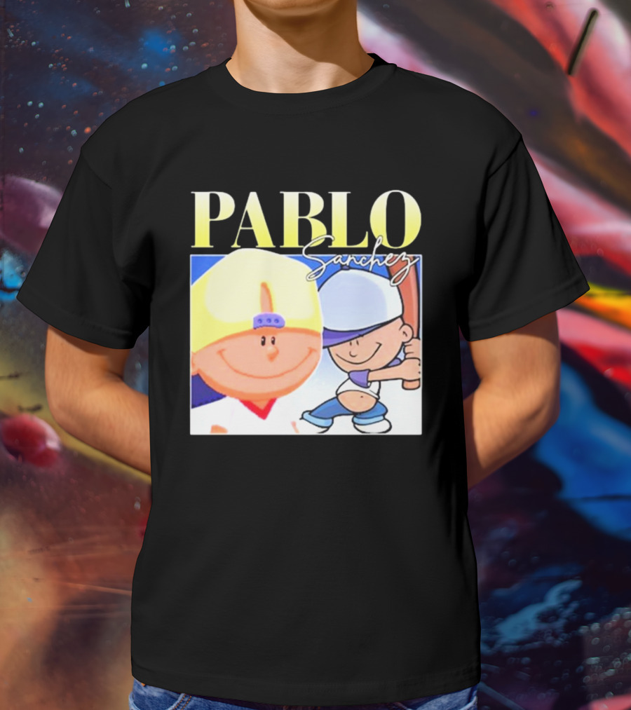Pablo Sanchez Energy Cartoon Characters Image T-Shirt