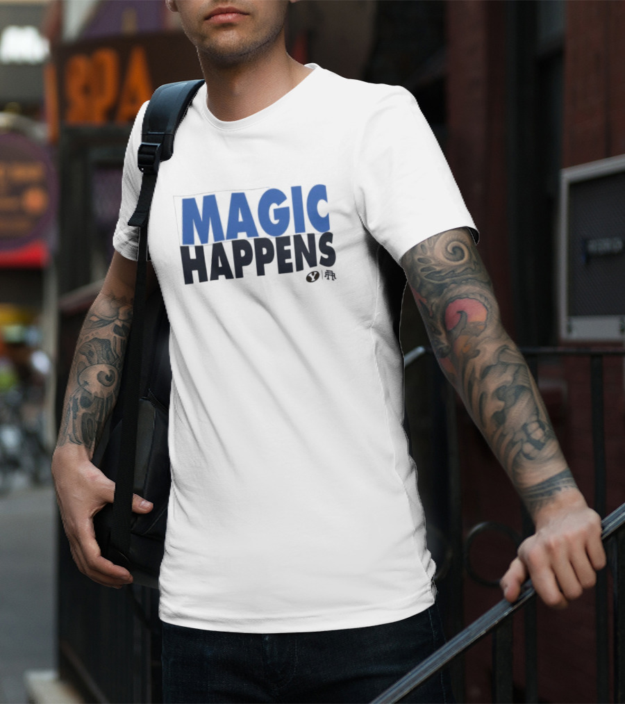 MAGIC HAPPENS BYU Cougars T-Shirt