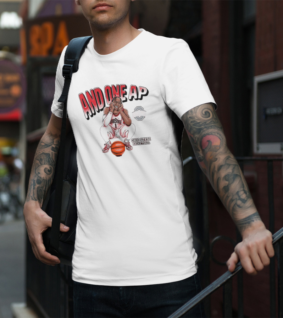 And One AP Ohio State Basketball T-Shirt