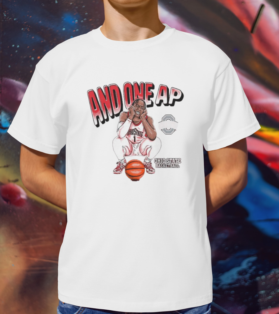 And One AP Ohio State Basketball T-Shirt