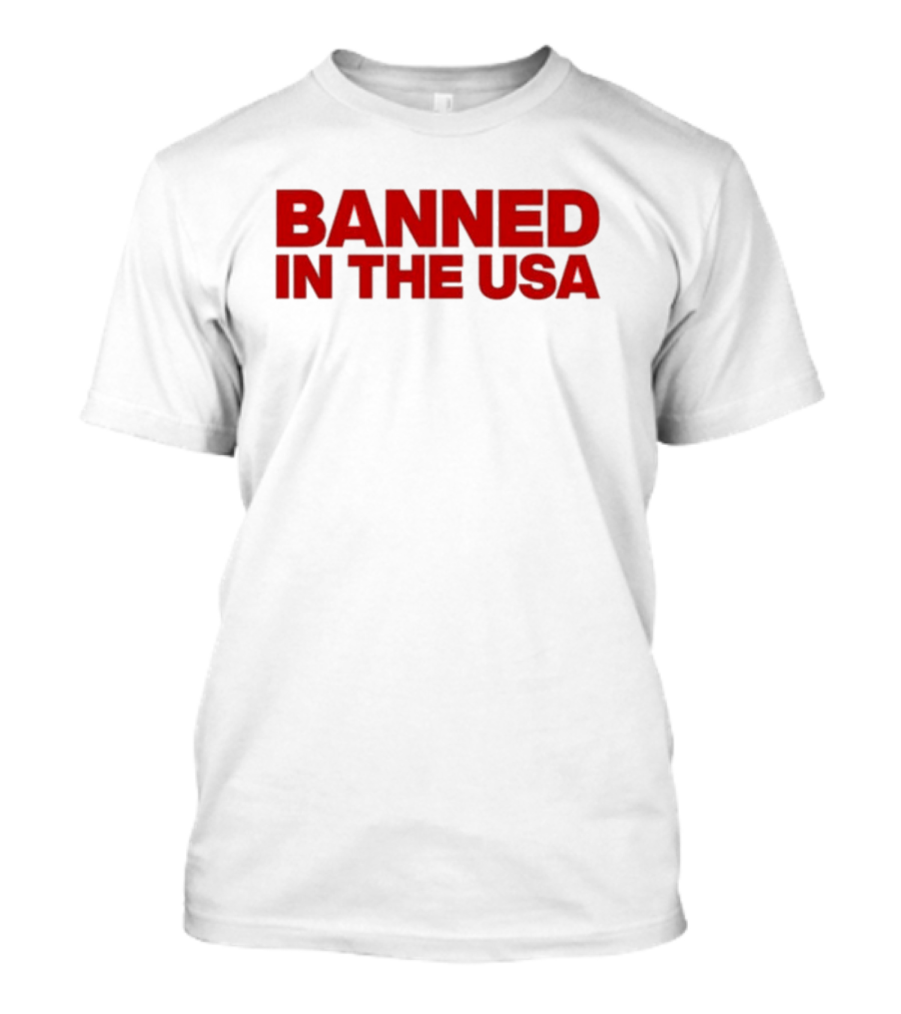 Banned In The USA Venus Sherwood Wearing T-Shirt
