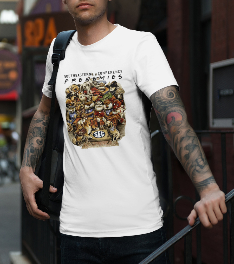 Southeastern Conference SEC Frenemies Family T-Shirt