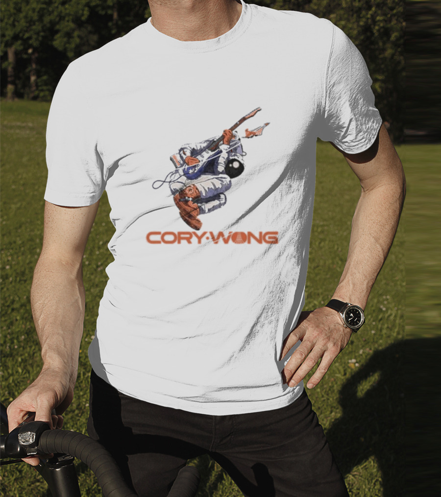 Cory Wong Astronaut Playing Guitar In Space Tour T-Shirt