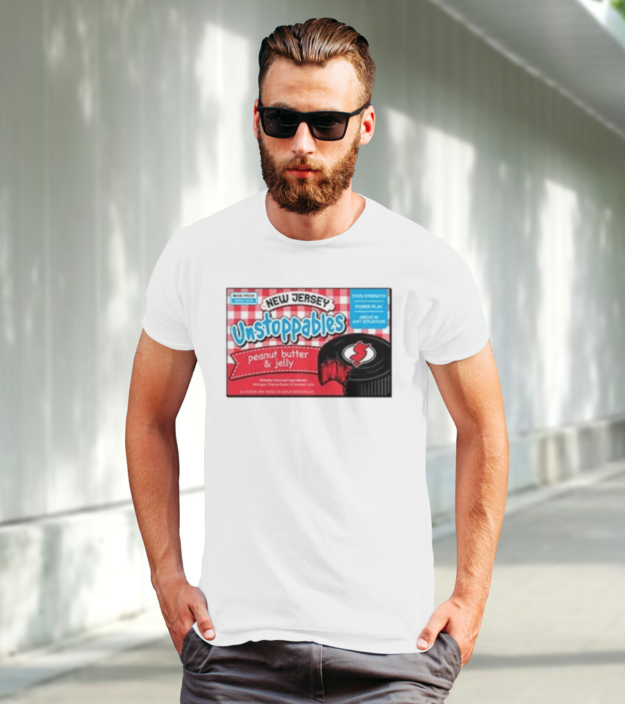 New Jersey Unstoppables Peanut Butter And Jelly Even Strength Power Play T-Shirt