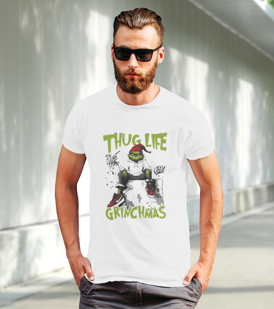 Thug Life Grinchmas T-Shirt