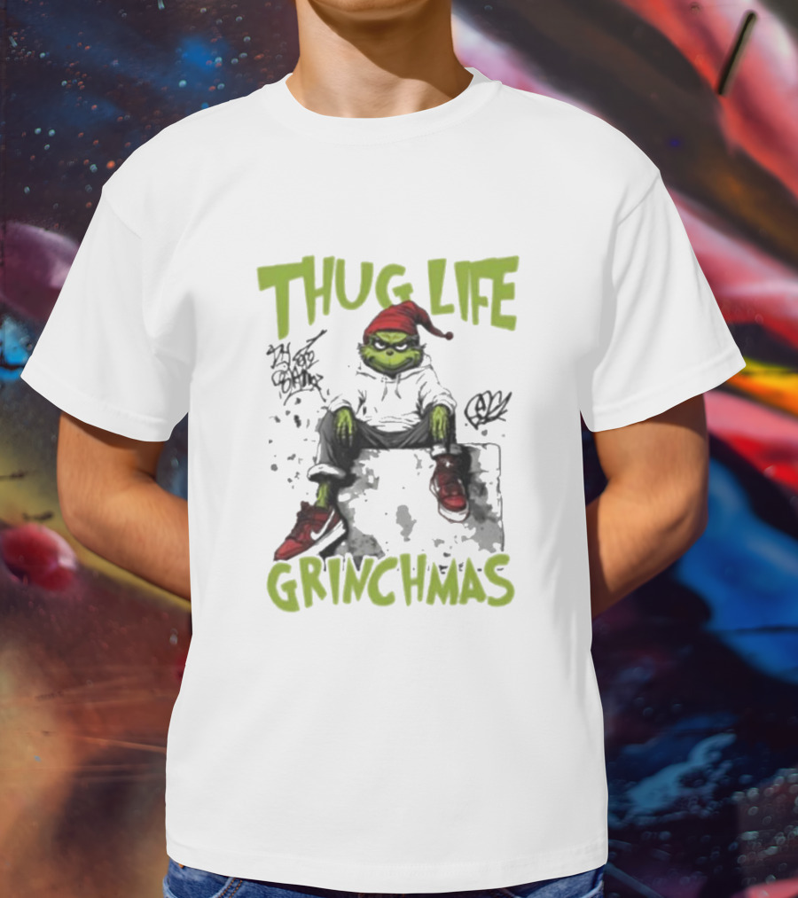 Thug Life Grinchmas T-Shirt
