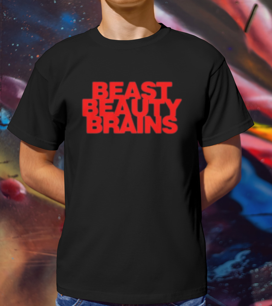 Ilona Maher Beast Beauty Brains Iconic Red T-Shirt
