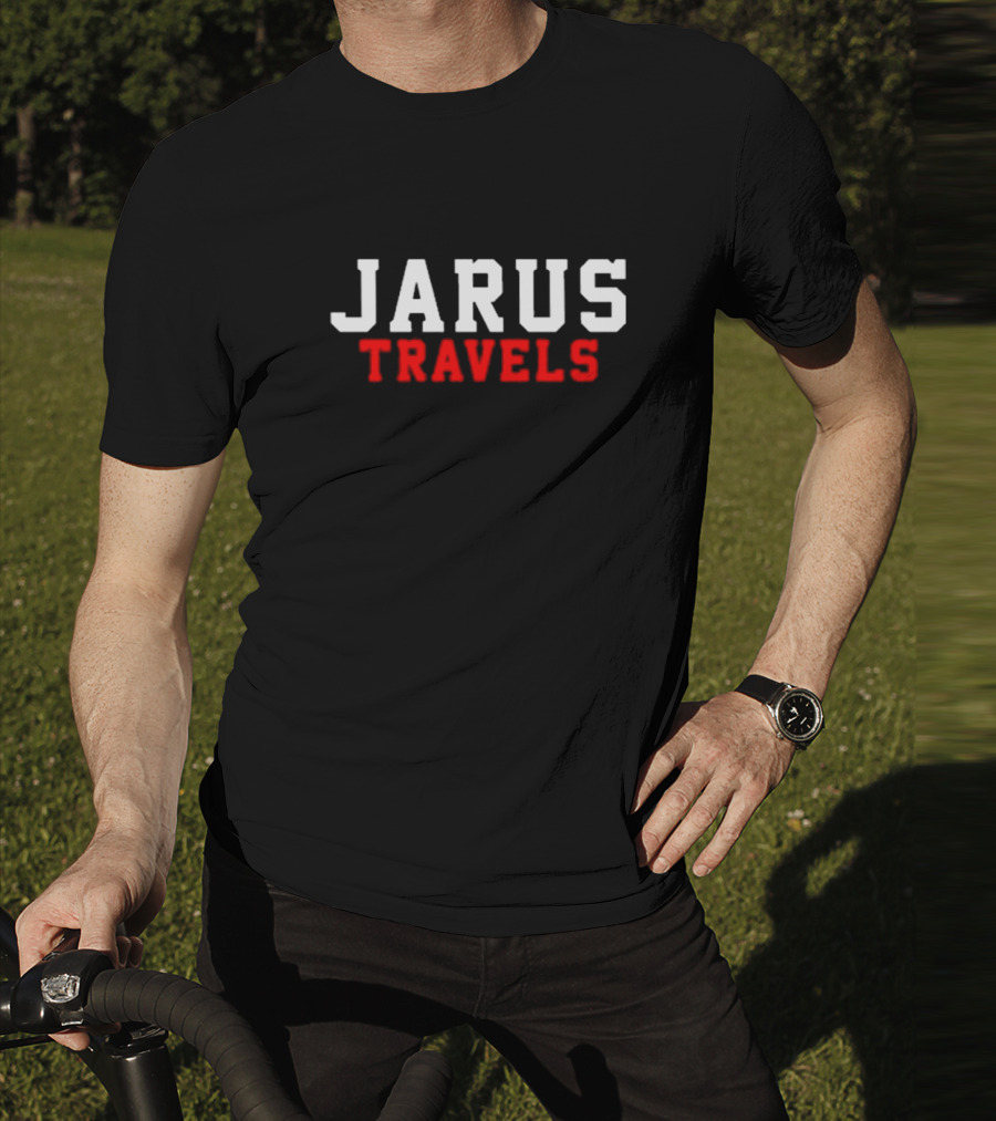 Pooja Wearing Jarus Travels T-Shirt
