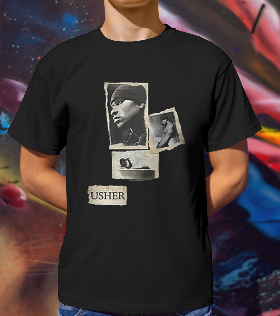Usher Raymond IV Confessions Album Collage T-Shirt