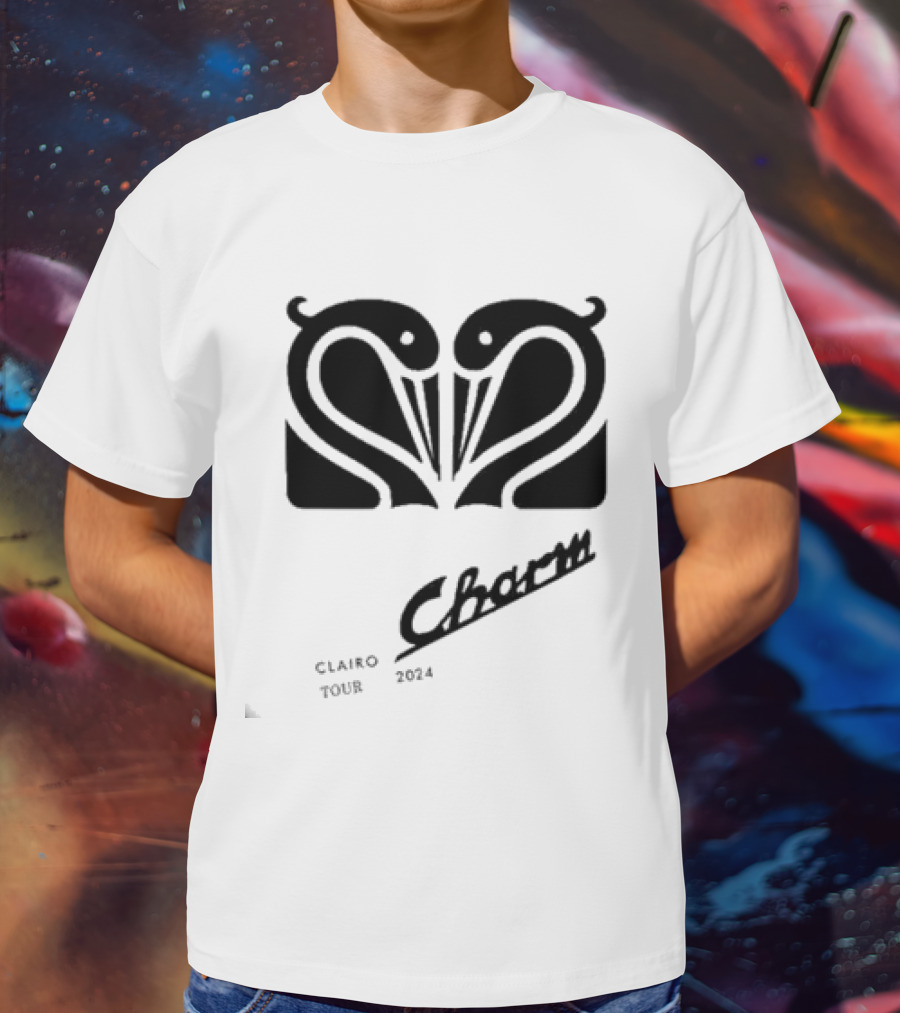 Clairo Charm Swan Tour T-Shirt