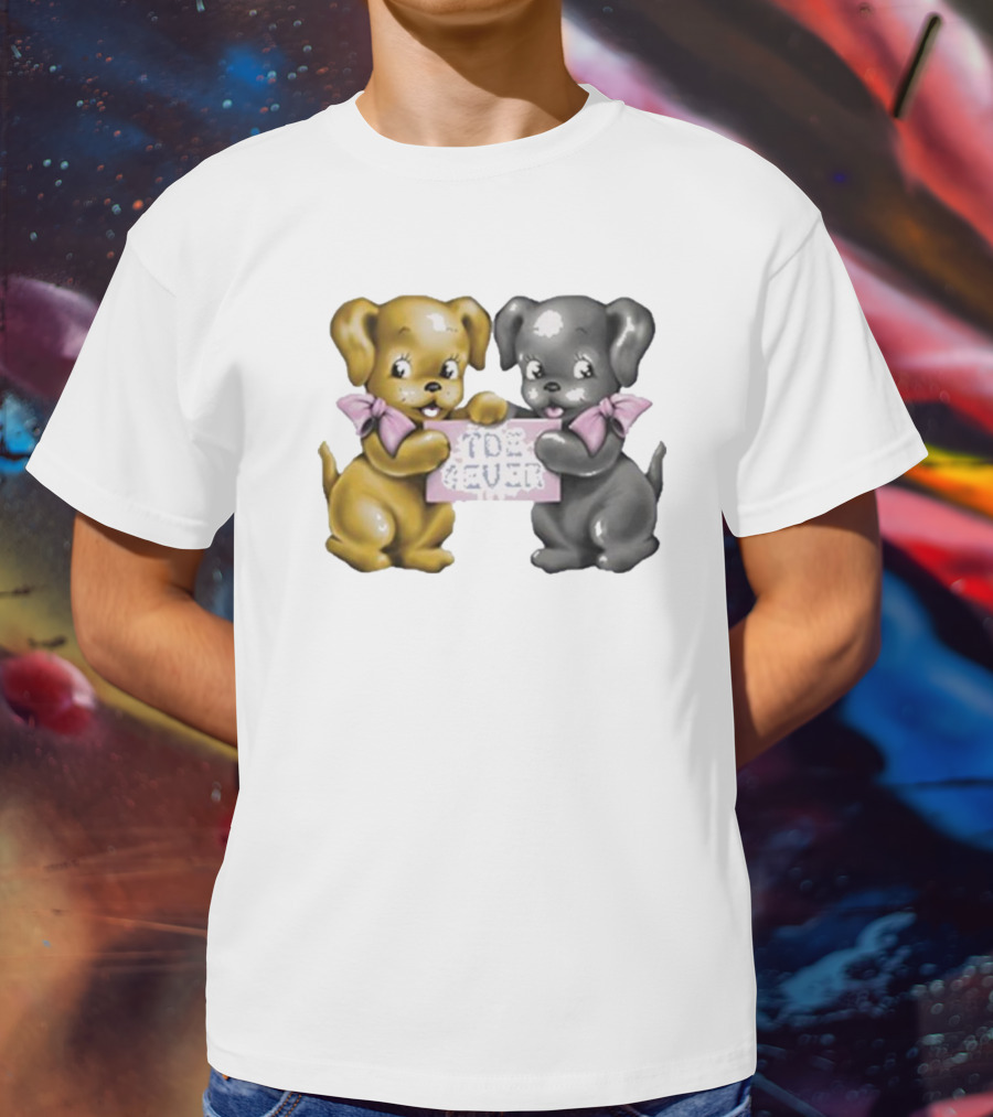 Tde Forever The Driver Era Cute Puppy Duo With Bows T-Shirt