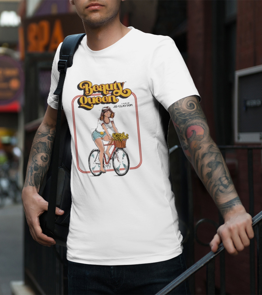 Beauty Queen A Song By JD Clayton Bicycle Sunflowers T-Shirt