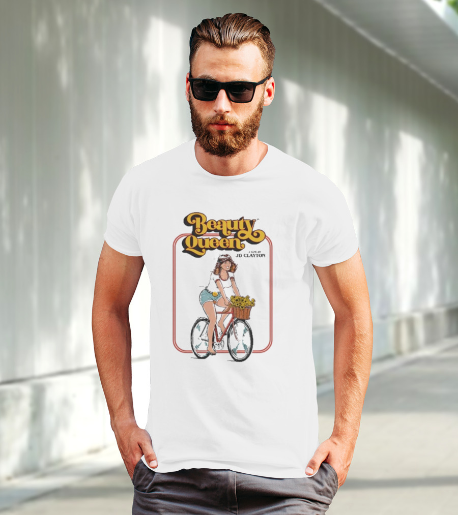 Beauty Queen A Song By JD Clayton Bicycle Sunflowers T-Shirt