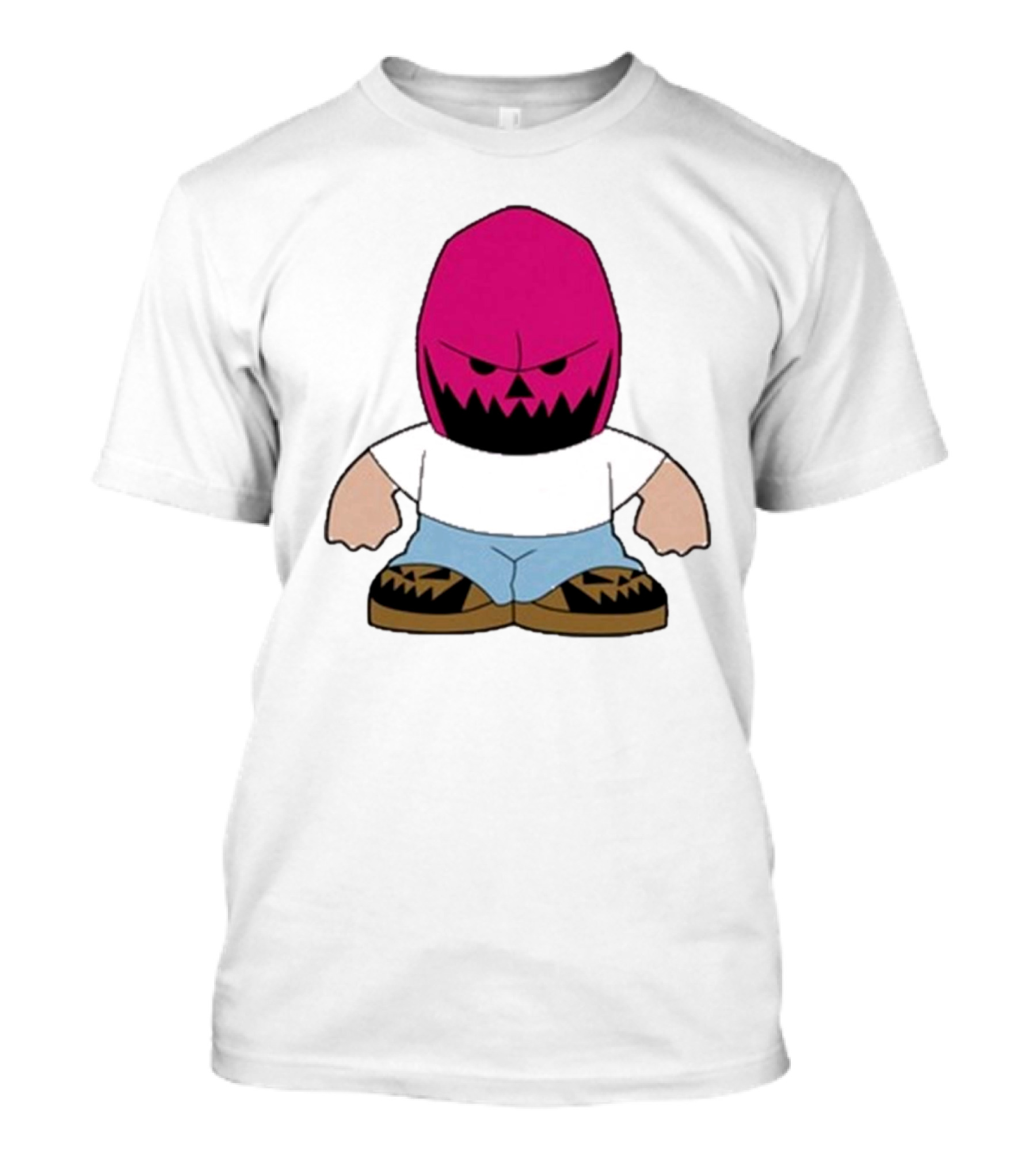 Abbitt 730 Dude Babbitt Revived Pink Mask Character T-Shirt