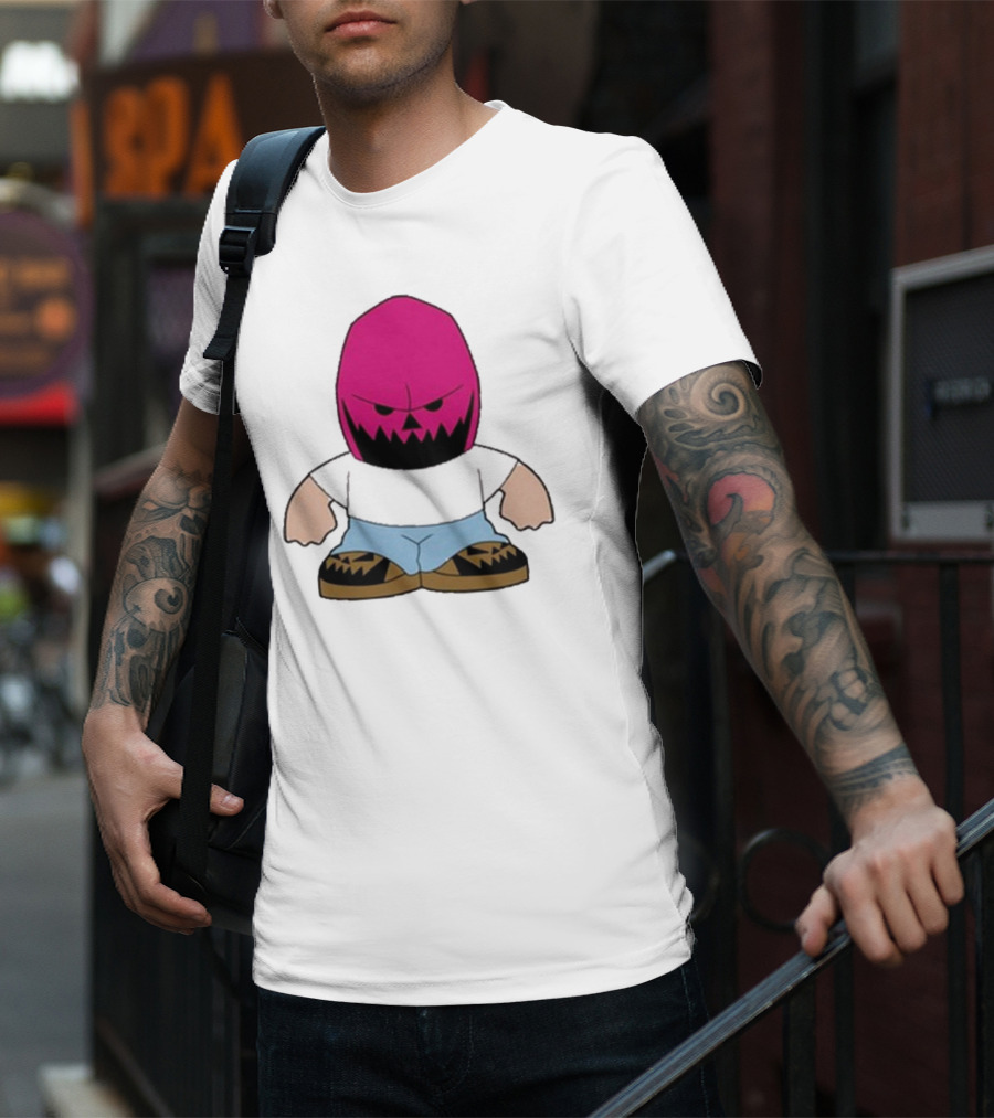 Abbitt 730 Dude Babbitt Revived Pink Mask Character T-Shirt
