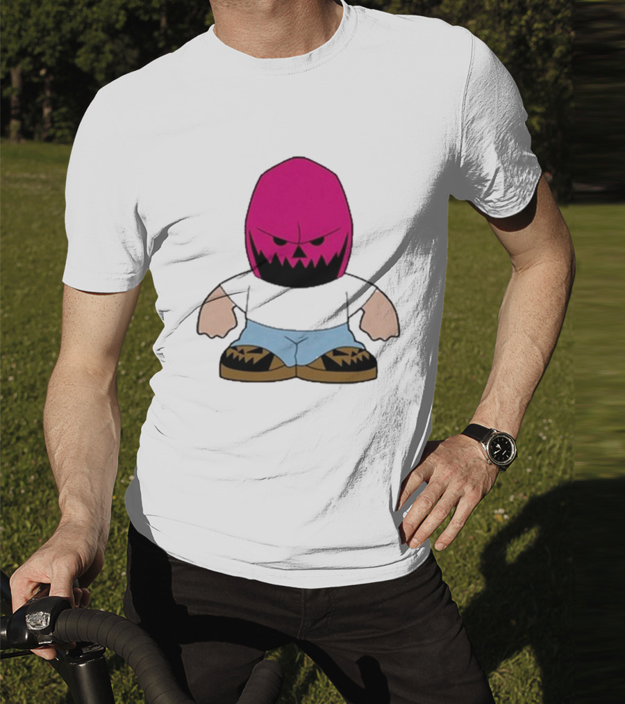 Abbitt 730 Dude Babbitt Revived Pink Mask Character T-Shirt