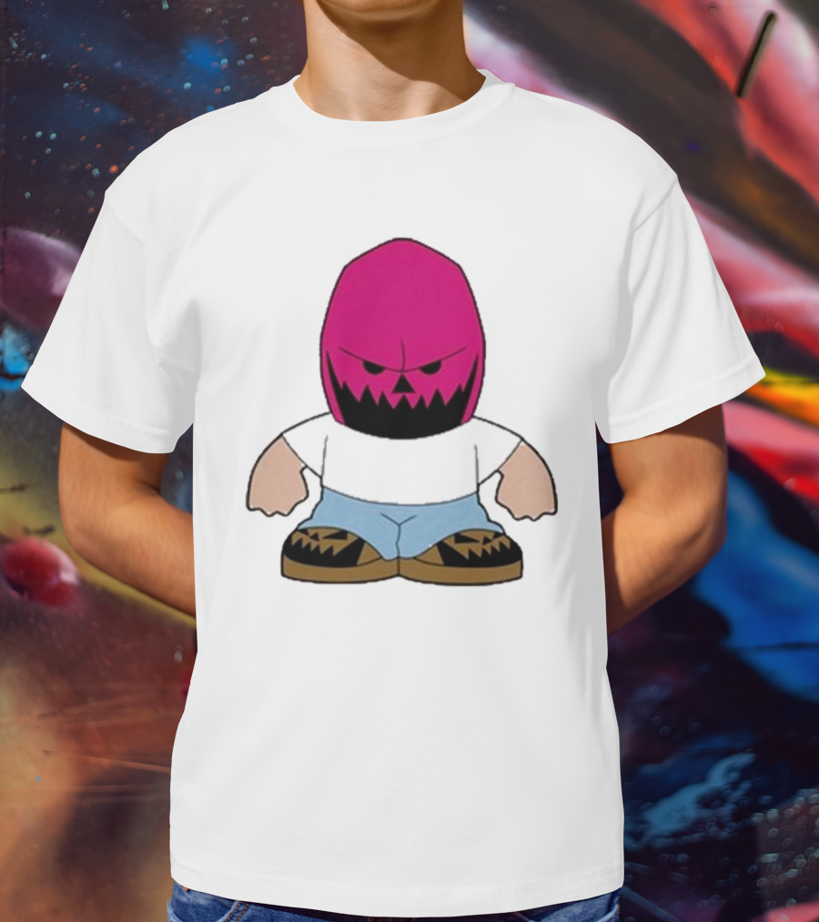 Abbitt 730 Dude Babbitt Revived Pink Mask Character T-Shirt