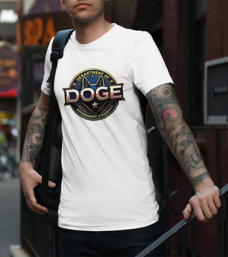 Department Of Doge Government Efficiency T-Shirt