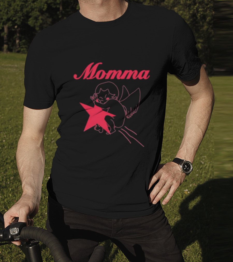 Momma Cupid Star Baby T-Shirt
