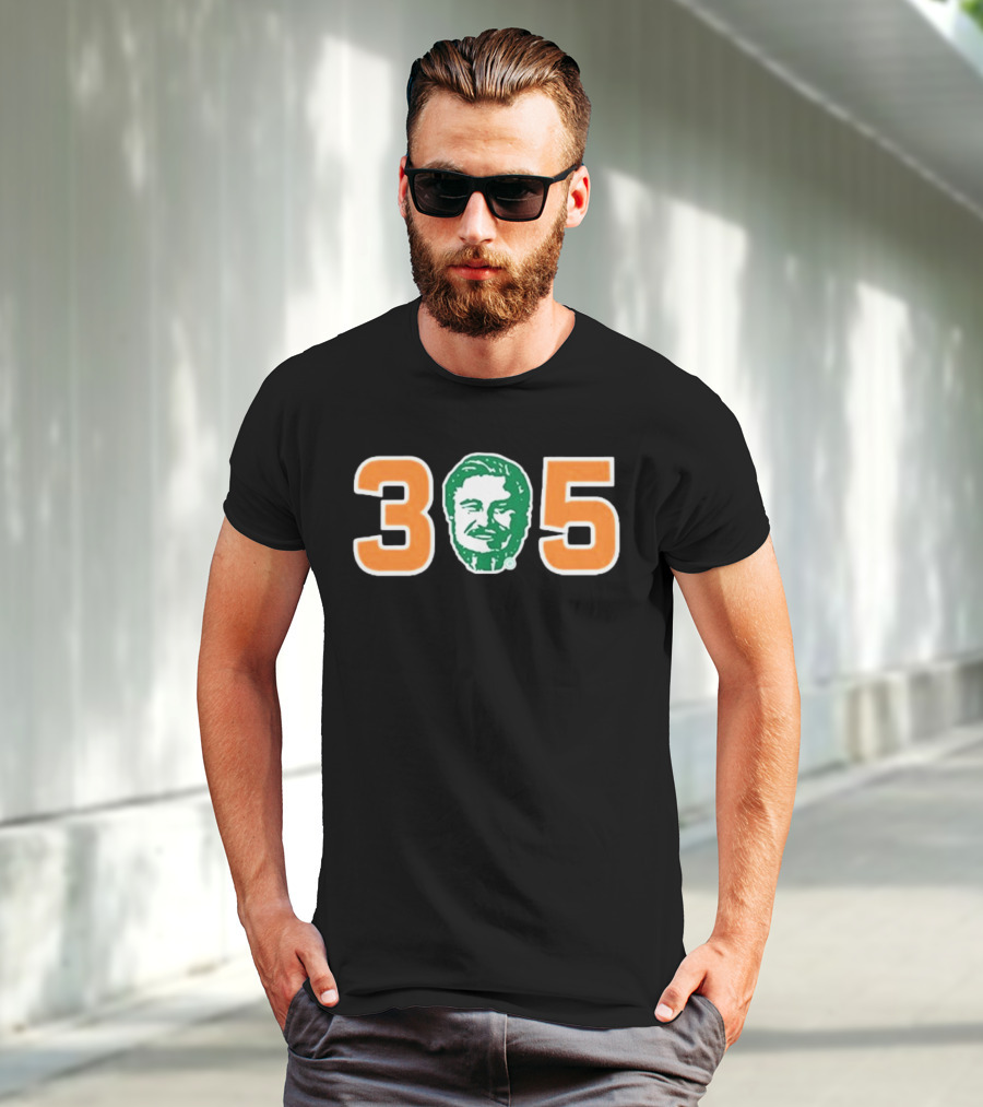 Area Code 305 Flanigan's Miami Sports Legacy T-Shirt