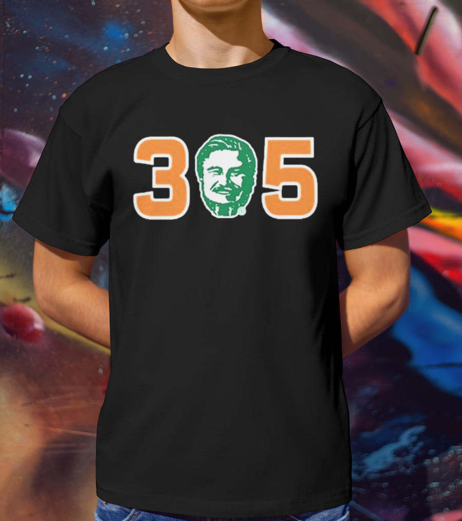 Area Code 305 Flanigan's Miami Sports Legacy T-Shirt