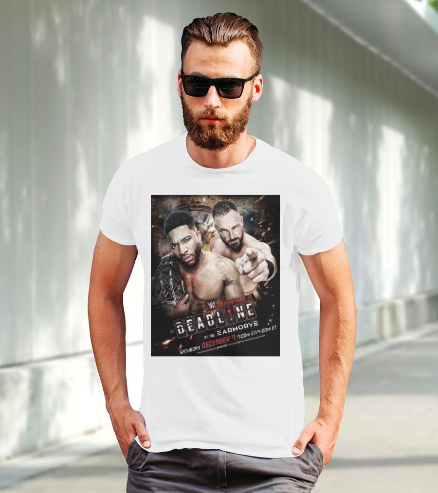 WWE NXT Deadline At The Armory Minneapolis Saturday December 7 7:00 PM ET / 4:00 PM ET T-Shirt